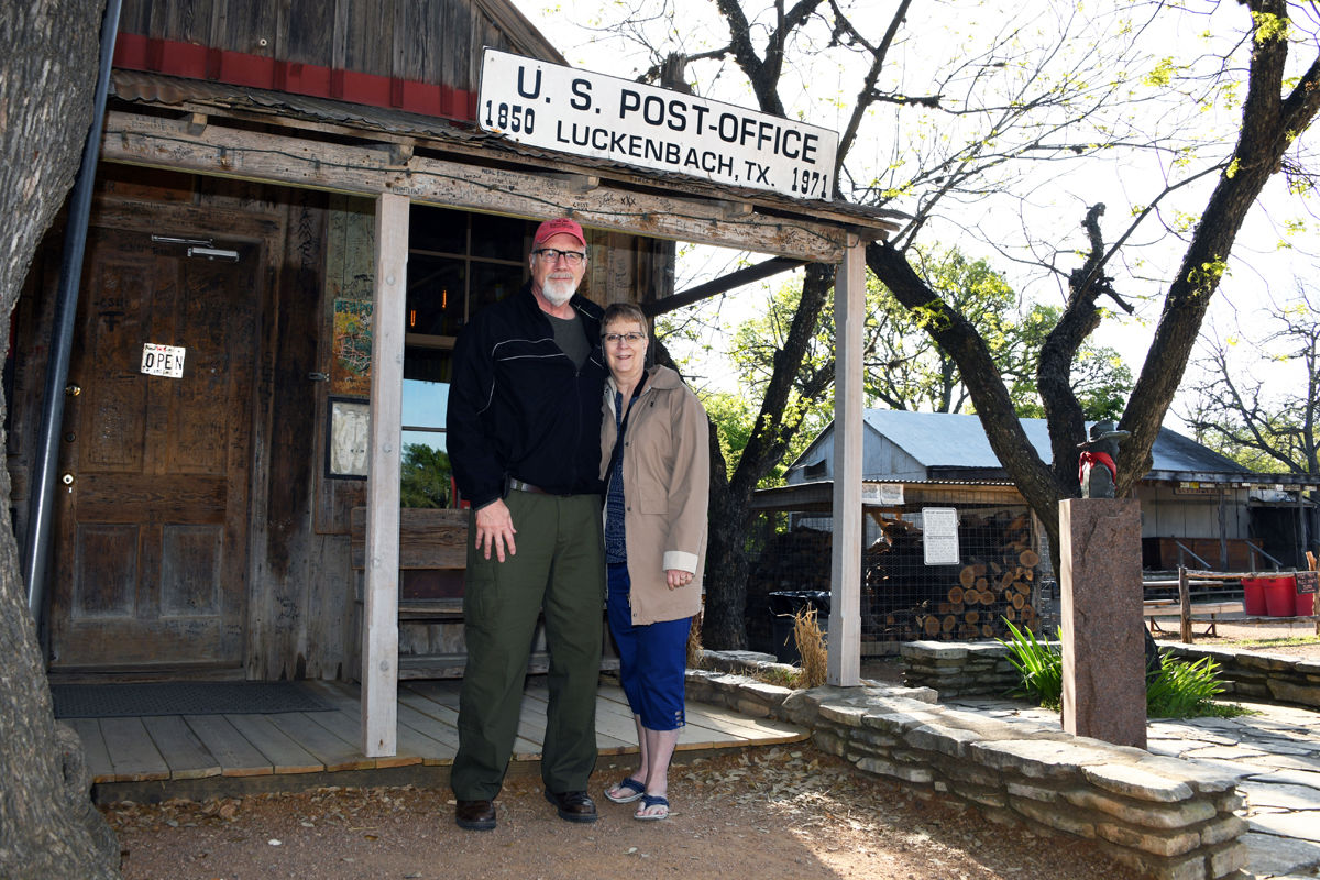 177 Steve and Norma Moseley at Luckenbach.JPG